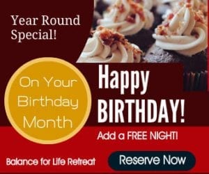 Free Birthday Night Balance for Life program