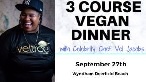 3 Course Vegan Dinner